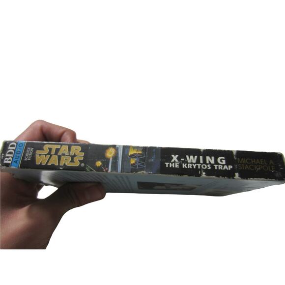 Vintage Star Wars X-Wing Krytos Trap Audiobook Cassette Michael Stackpole - Picture 6 of 6